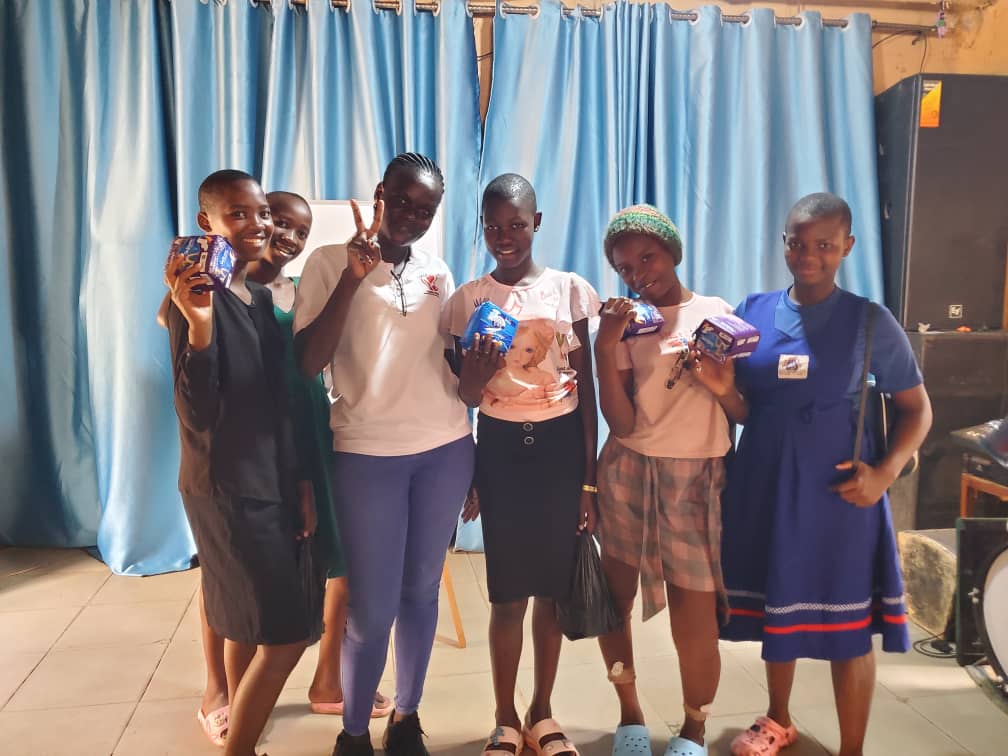 Young girl smiling - Cycle Safe Uganda