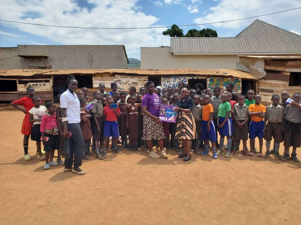Students learning in a classroom