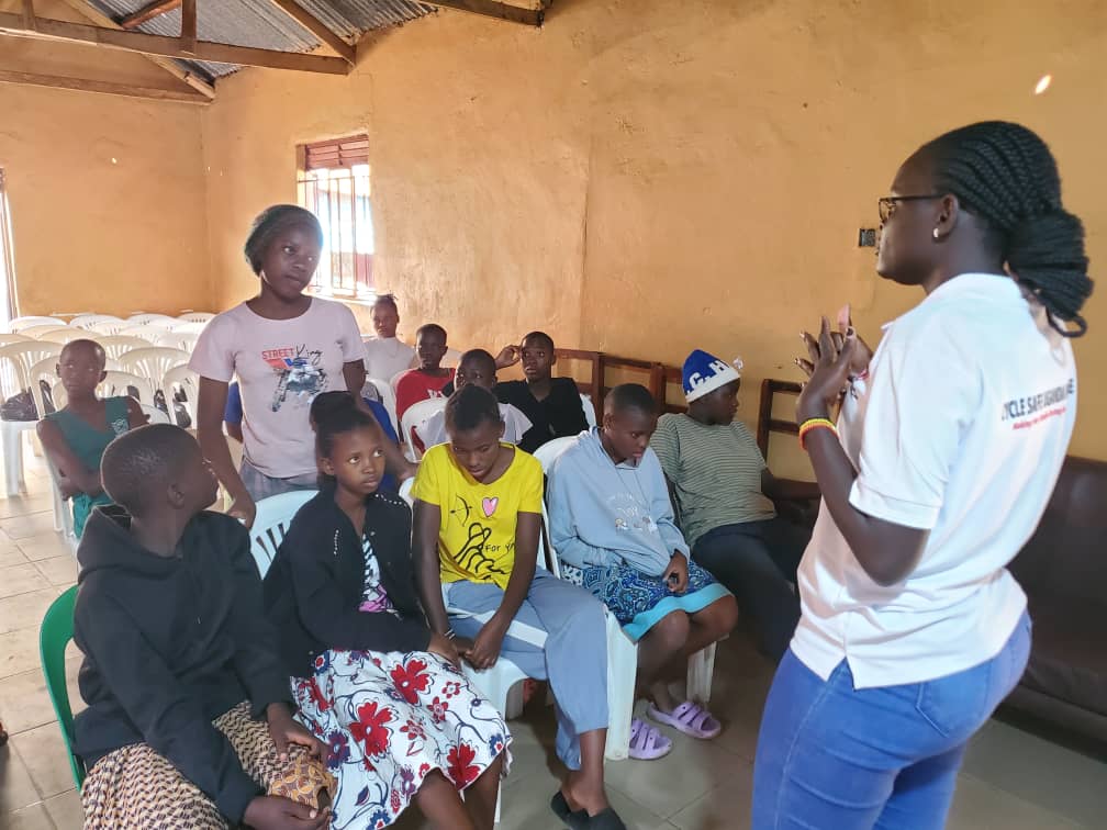 School workshop moment