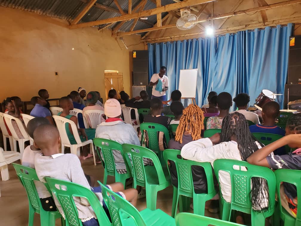 Girls learning together